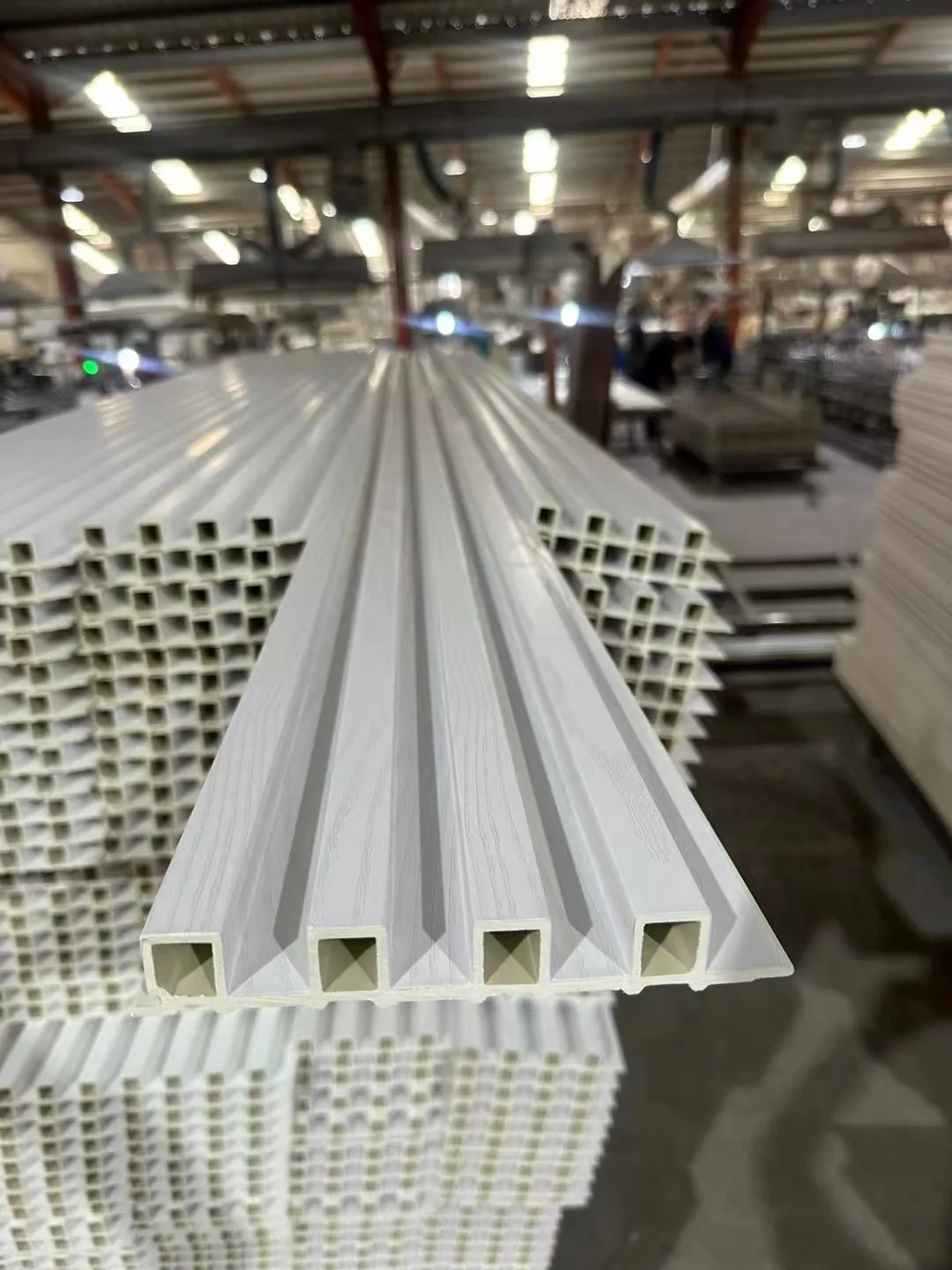 Popular Design WPC Wall Panel Interior PVC Marble Sheet slat Wall Clading WPC Wall Wallpaper Panels Fluted