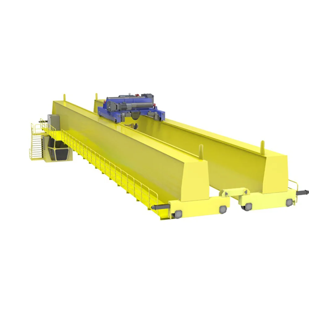 20 Ton Double Beam Overhead Crane with Remote Control Gear Motor Components