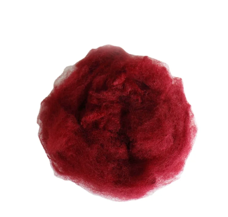 Штапельное волокно из полиэстера с низким уровнем плавления 4D/51 мм для термобонд нетканого материала