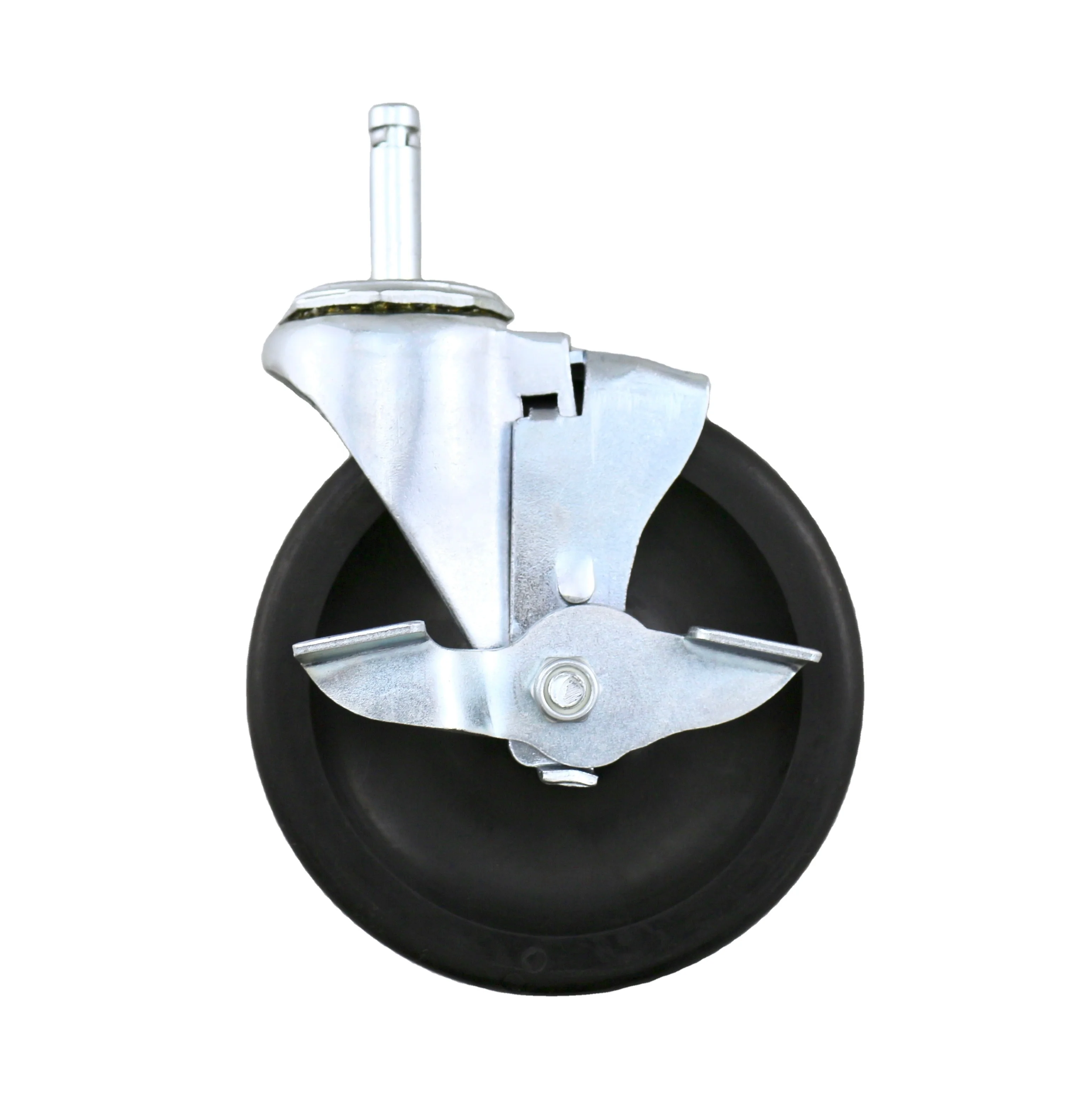 SS 5 дюймов x 7/8 дюйма, жесткое резиновое колесо, самая дешевая цена, легкий прочный фрикционный кольцевой стержень, Китай