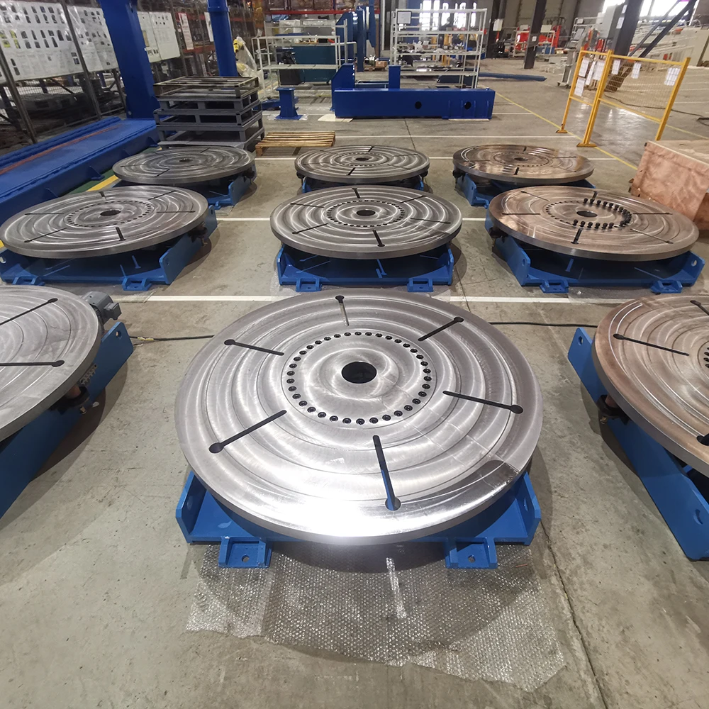 Low Floor Welding Positioner single axis welding table