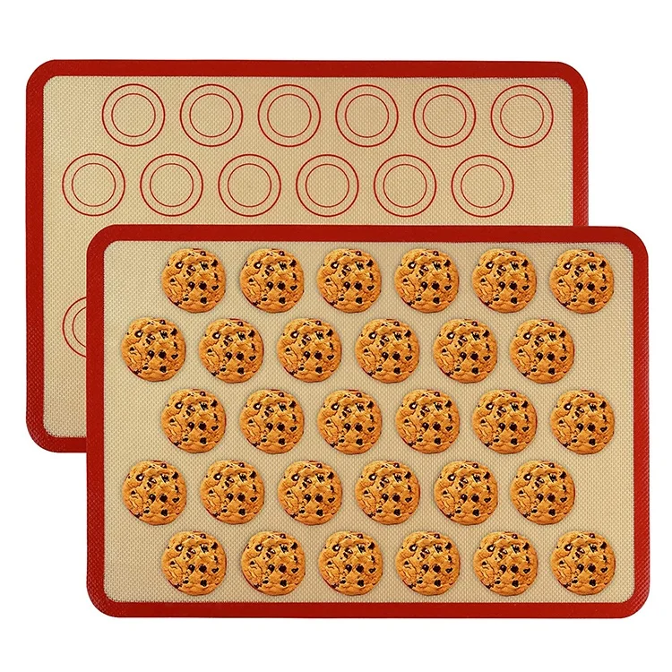 Custom 60x40 Latest Hot Selling Kitchen Food Safe Baking Mat Baking Mat Rectangle Customized Silicone Baking Mat