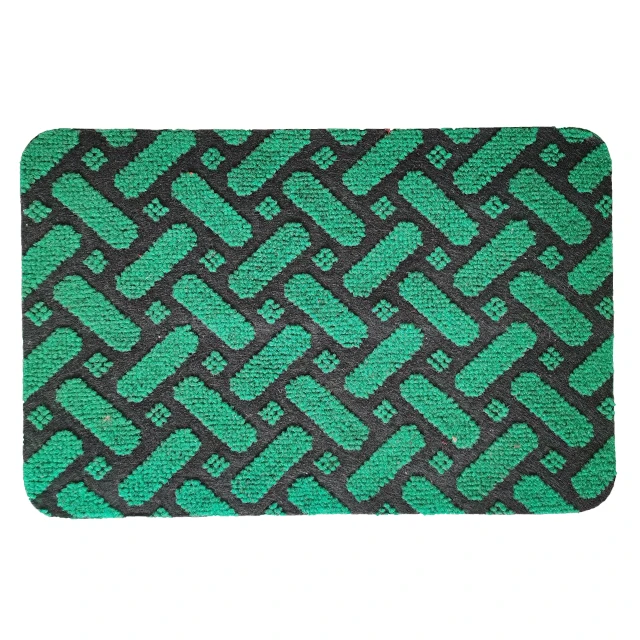 Factory wholesale price non woven needle punched jacquard carpet flooring mat