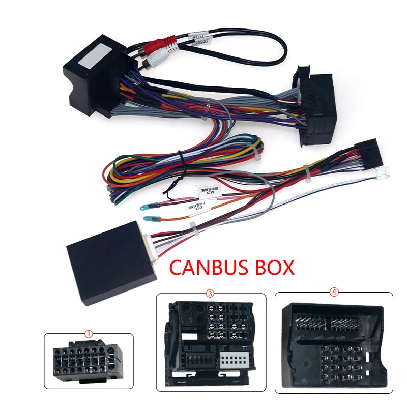 Автомобильный 16Pin Power жгут проводов кабель адаптер с Canbus для BMW X3/E83(06-10) Установите Aftermarket Android
