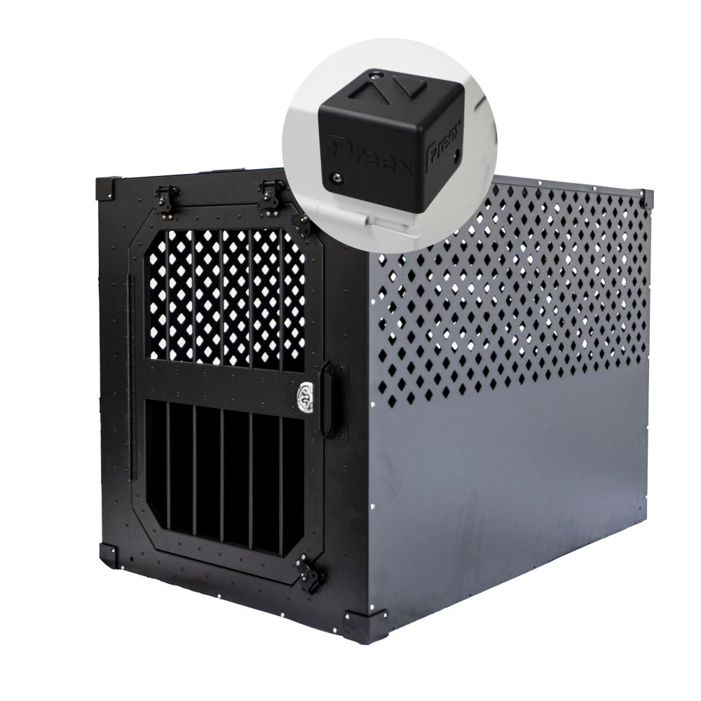 Newly Launched Outdoor Travel Car Dog Cage Customized Multiple Sizes Aluminum Large Portable Dog Crate