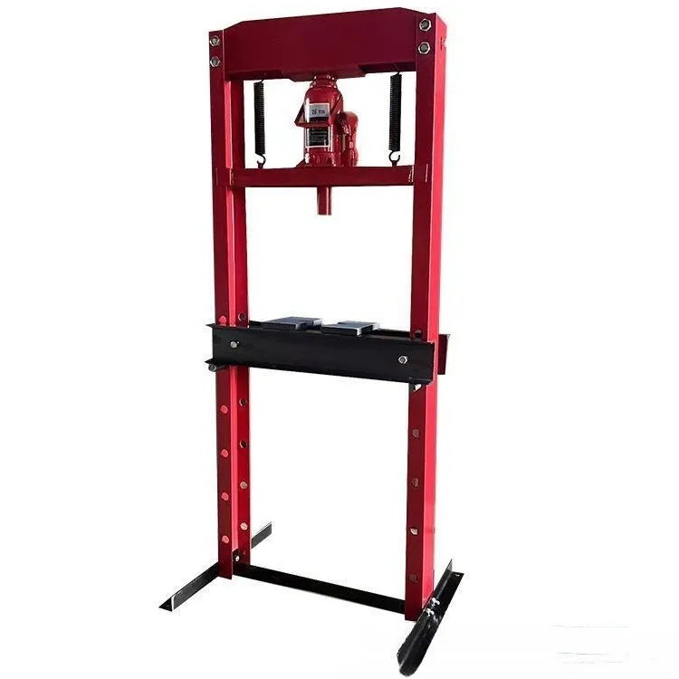 Manufacturers Spot 12 tons Of Reinforced Adjustable Double Spring Hydraulic Jacks Shop Press
