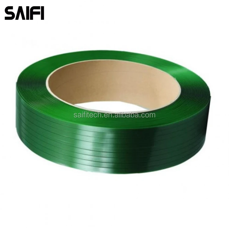 Brick packing width 16 mm green packing plastic band color pet strap pet strapping
