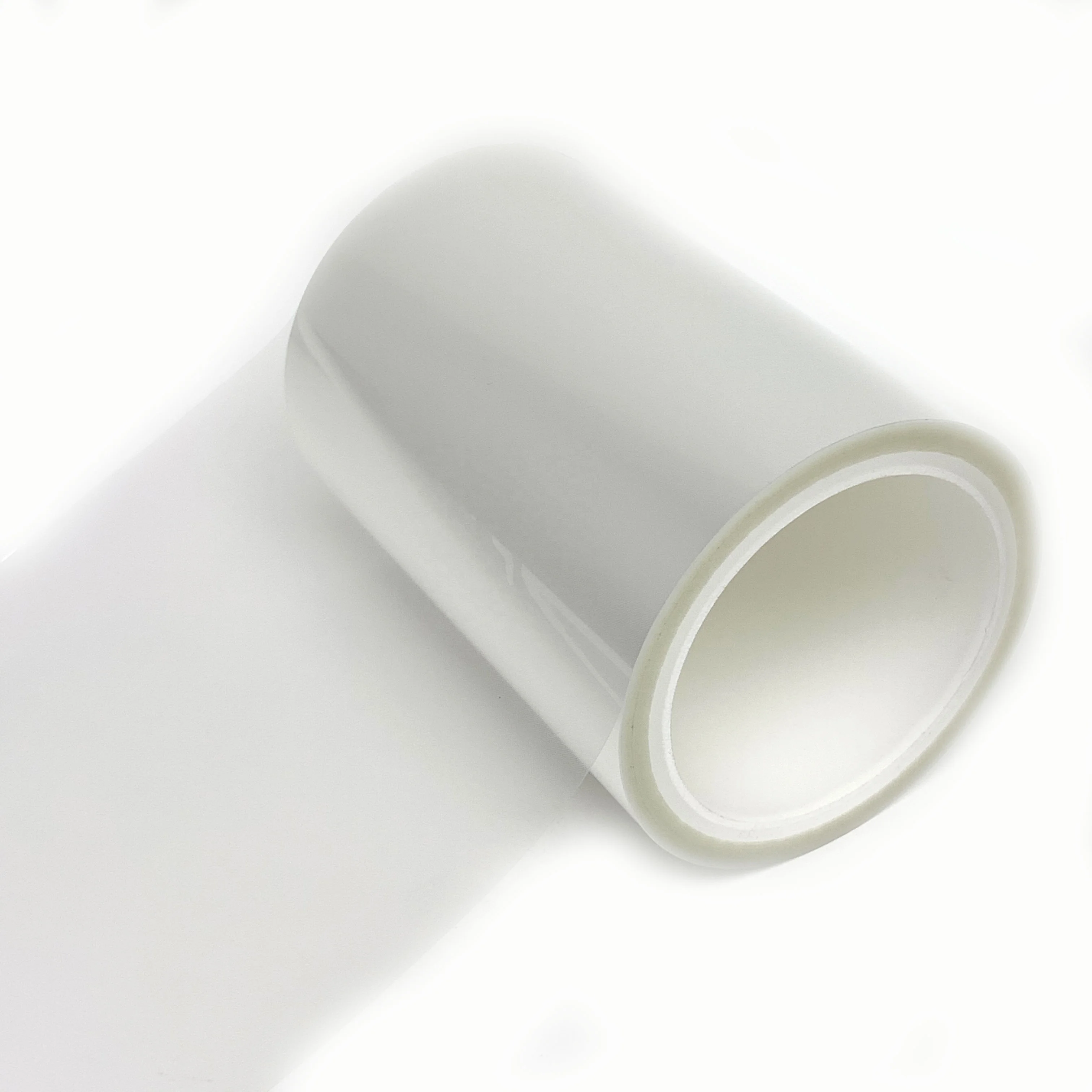 milky white Silicone Quality Control 43um pet film plastic rolls pet diffusion film plastic film packaging materials