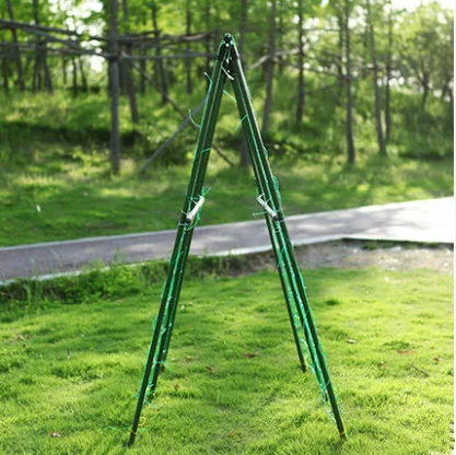 PE coated steel plant support garden stake