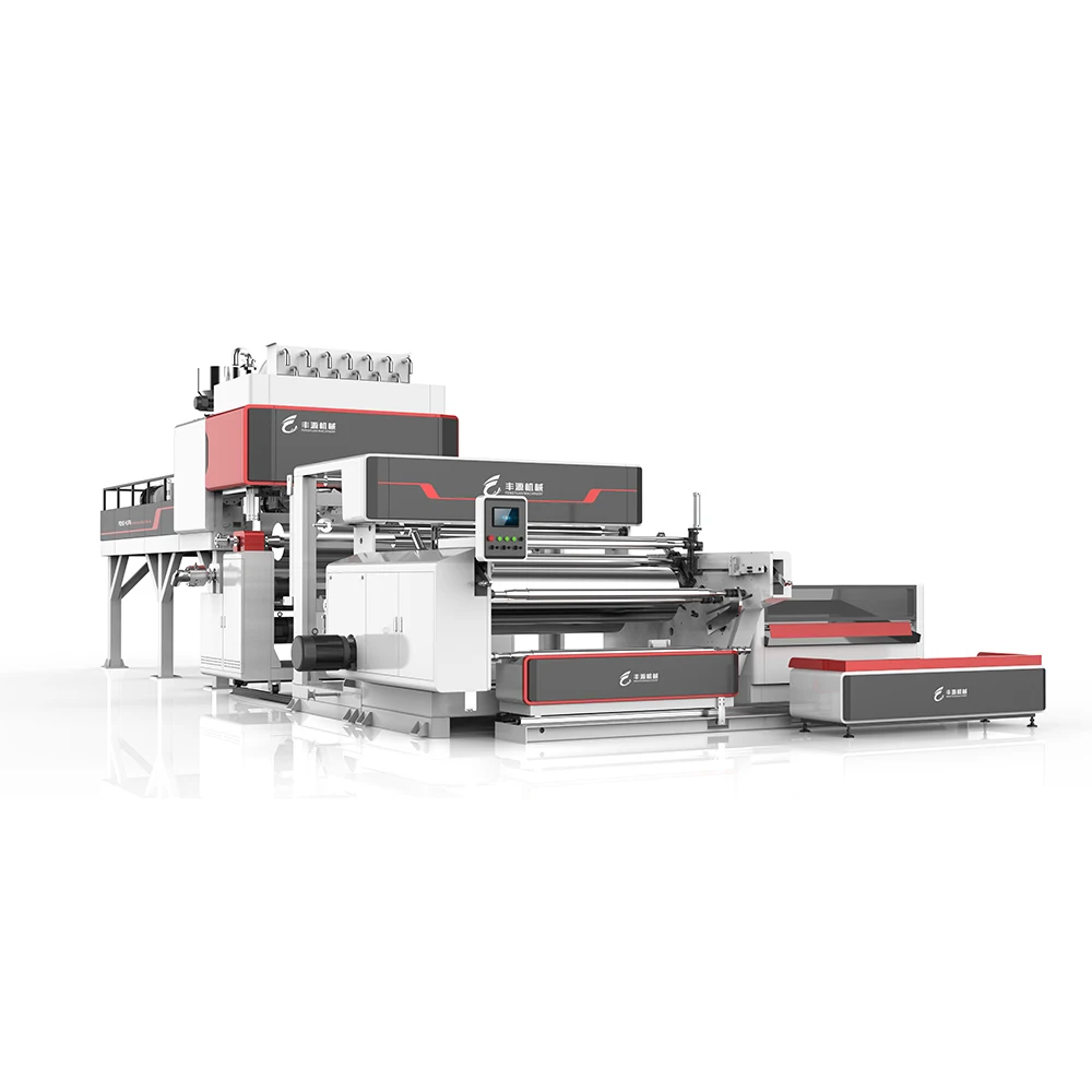 BOPP PE PP plastik plastic lamination stretch film extruder making machine