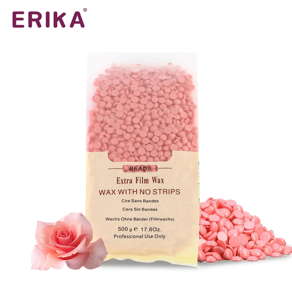 High Quality Brand Wholesale 500g Private Label Depilatory Hard Wax Beans Hair Removal Hard Wax Beads Custom Color Body Wax
