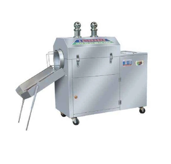 commercial automatic peanut rice flour roaster/cocoa bean roasting machine