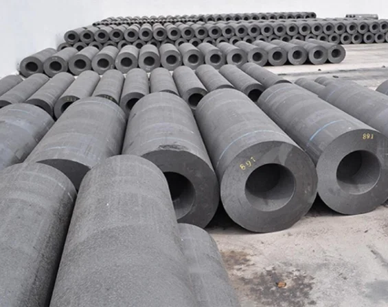 Лидер продаж 2022, цена производителя, электрод черного цвета из углерода RP 200-400 мм, графитовый электрод