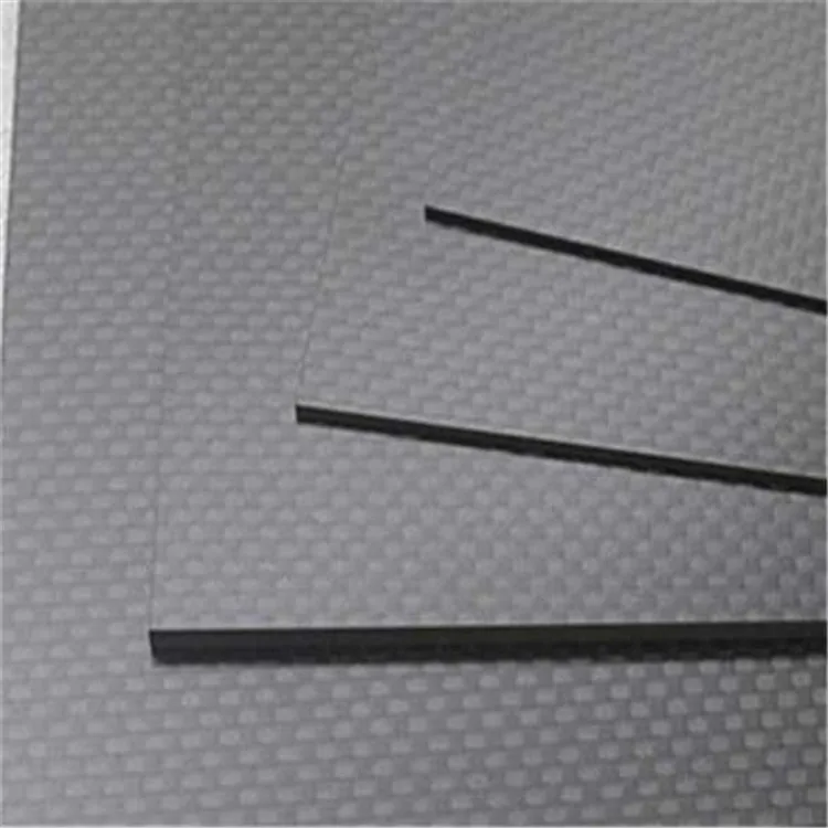 Customized High Strength Thermoplastic Composite Black Carbon 3K Twill Carbon Fiber Sheet 5mm