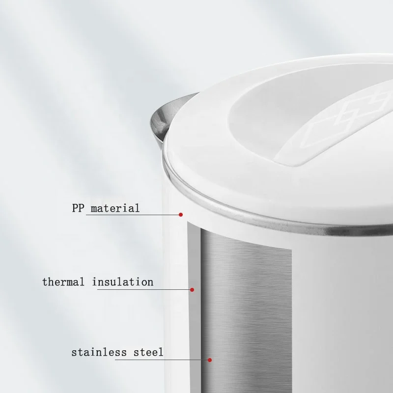 Kitchen appliances 1.0L coffee tea water digital function smart stainless steel electric kettles for home