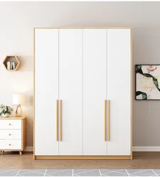 Durable OEM ODM Bedroom Furniture Wardrobe Factory Price Armoire Closet System Wooden Sliding Closet Customized Wardrobe Cabinet