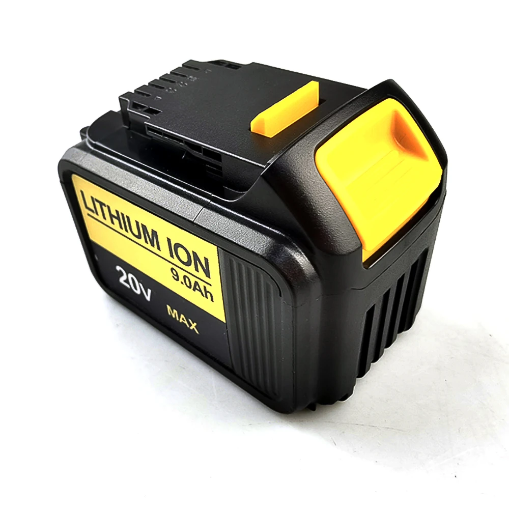 Совместим с DeWalt 20 в 9000 мАч, литий-ионный аккумулятор, запасная батарея DCB200 DCB205 DCB204 DCB200 DCB203