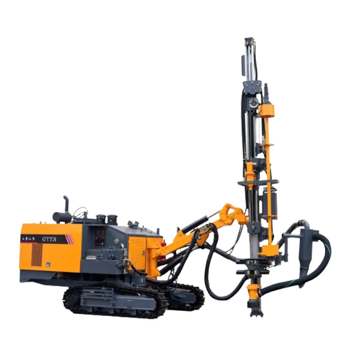 KT7D DTH Drilling Rig/ blasting hole drilling rig with 3m long drill tube/Integrated drilling rig for sale