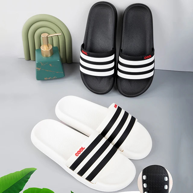 Indoor Outdoor Flat Slippers Wholesale Casual Boys Sandals Outdoor Shoes Men Summer Bathroom Home Slippers For Teenagers