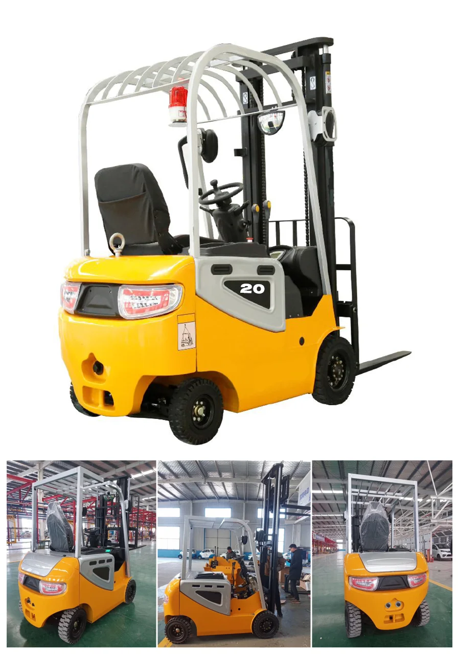 Mini Forklift 1ton 1.2ton Mini 4-wheel Electric Forklift 2020 hot sale forklift truck price