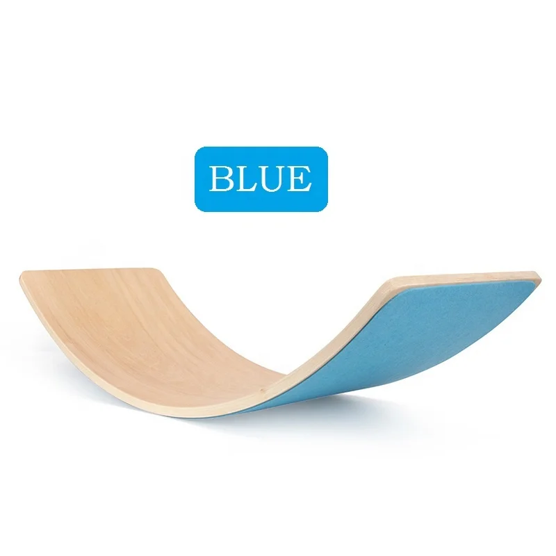 Wooden Balance Board Kids Natural Wobble Board Wooden Toys for Toddlers Kids