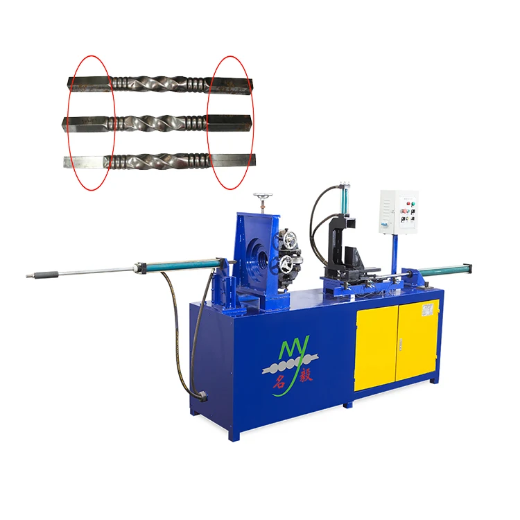 Декоративная Концевая формовочная машина из нержавеющей стали и железа превращается в квадратную форму