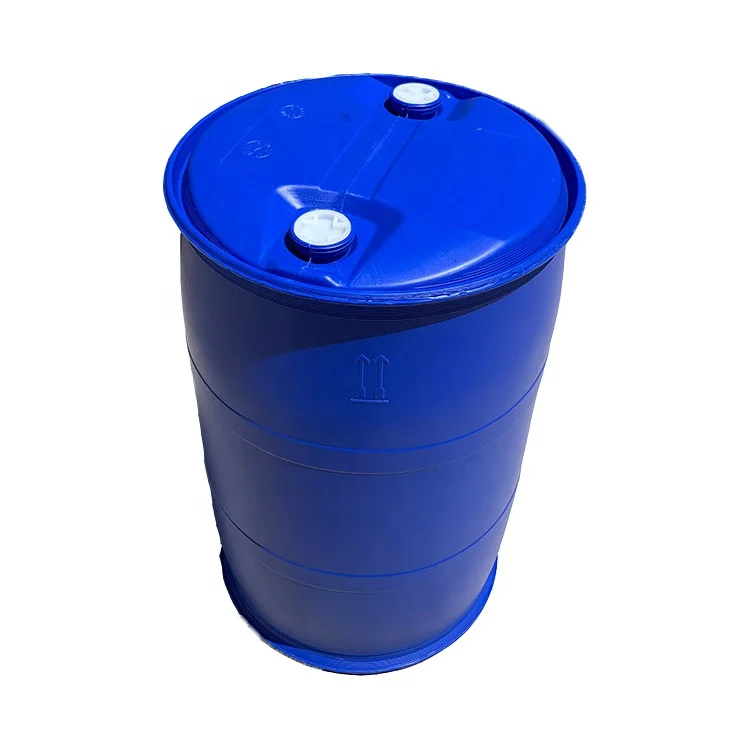 
factory direct 200 litre 55 gallon empty blue plastic drums water storage barrel with lid plastic barel 