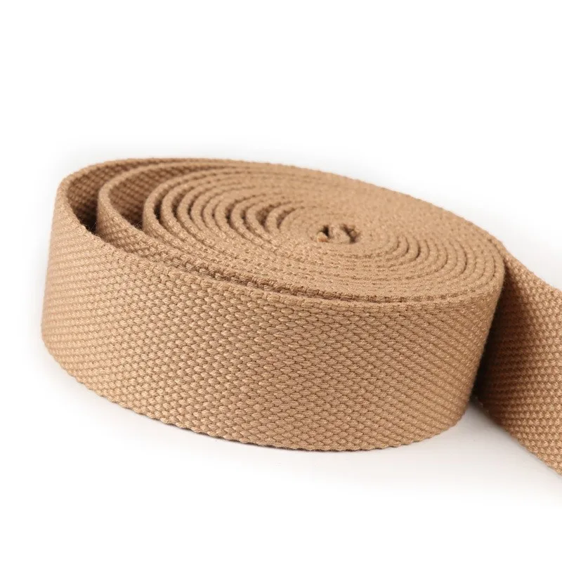 Heavy Duty Cotton Webbing 1.5 inch Cotton Webbing acrylic Jacquard tape for Stock Webbing Polyester / Cotton