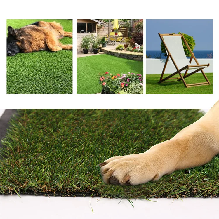 High Density 4 Colors Grass Yarn Garden Green Turf Artificial Grass Carpet Roll Artificial25mm