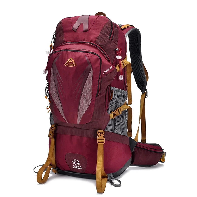 Climbing Bags 42L Custom Printing Logo Waterproof Lightweight Travel Bag Backpack