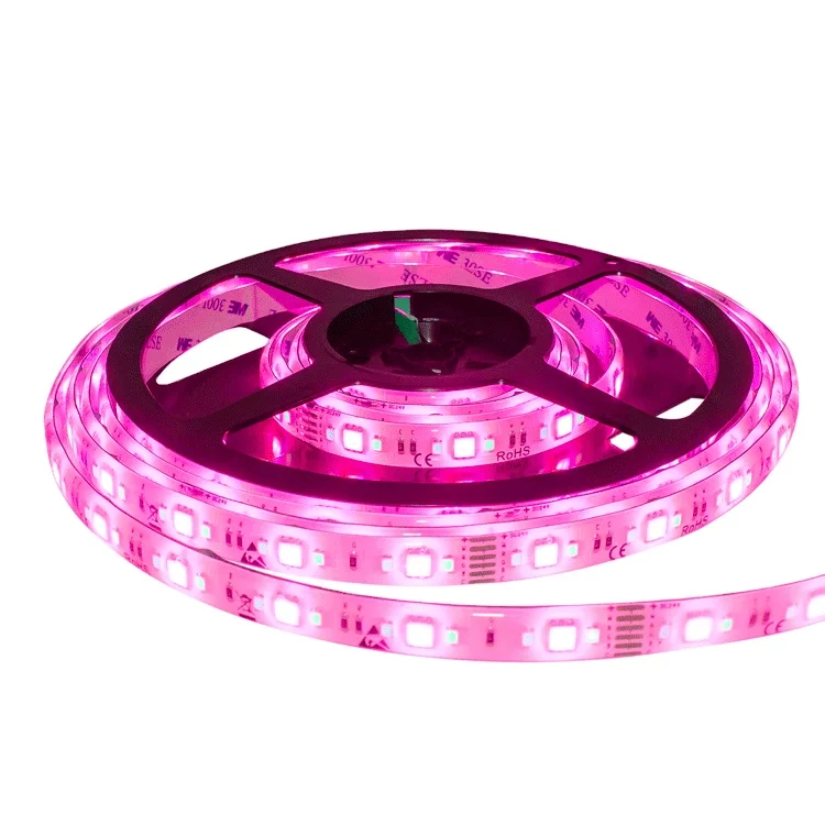 
10M Super Bright DC12V 48W Waterproof SMD 3528 RGB LED Strip with 44 Key Remote Control & Power Adapter 