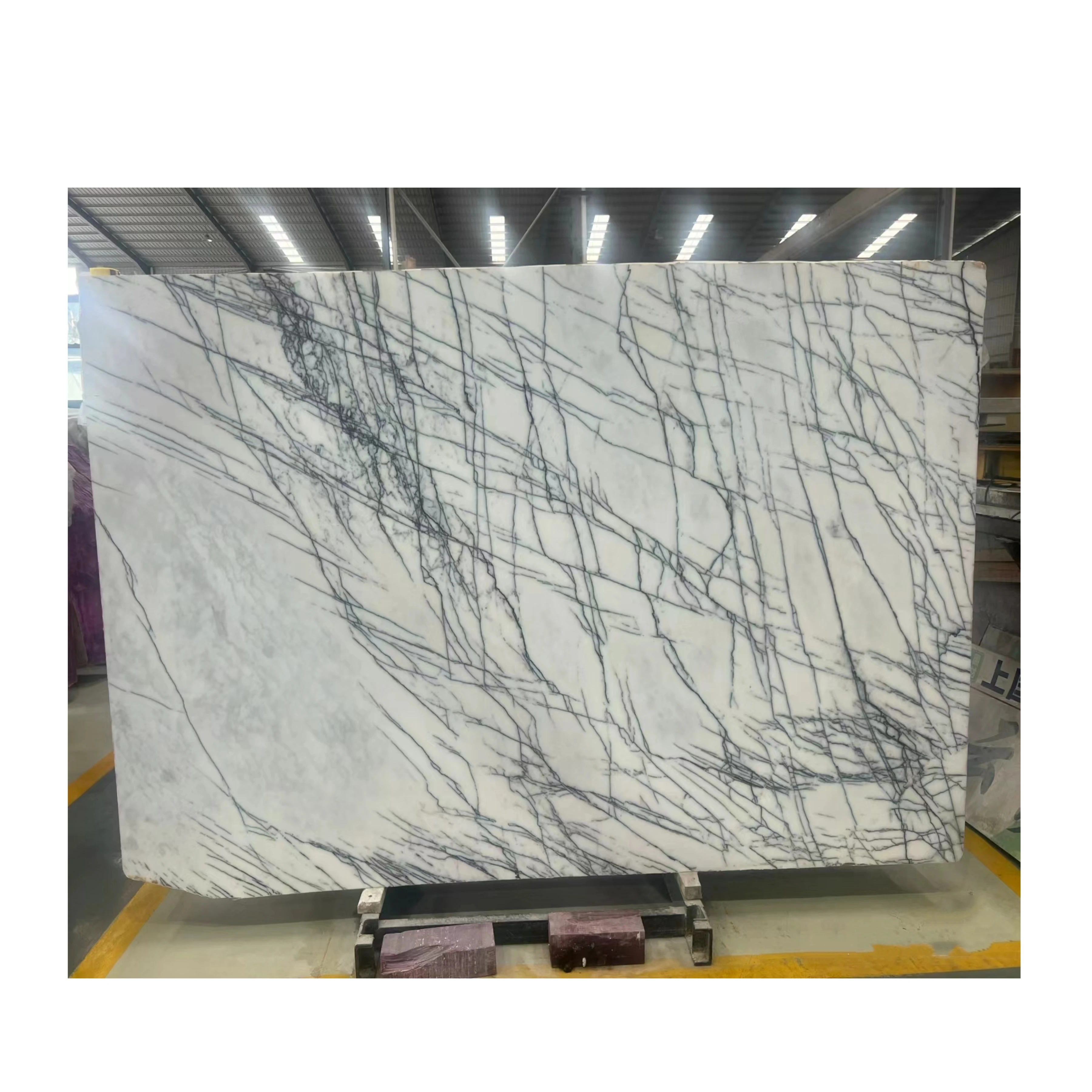 Premium Quality Cut To Size Interior Decoration Material Natural Milas Lilac Marble Floor Tiles