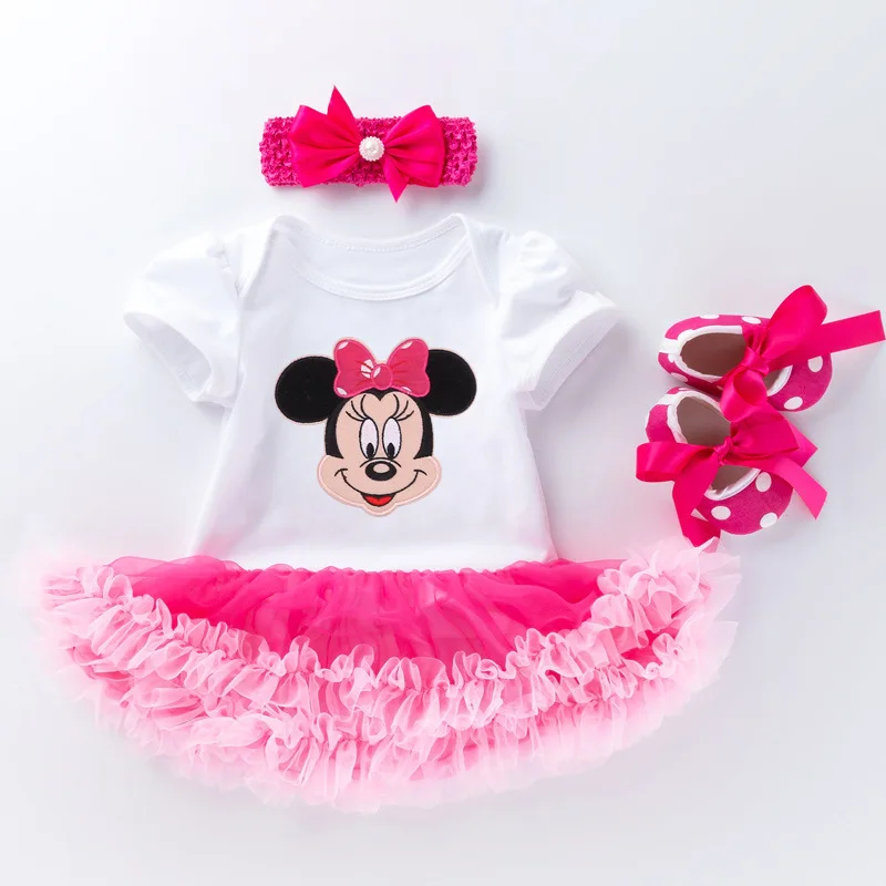 New born girls party dresses set summer rompers for baby girl 24 months