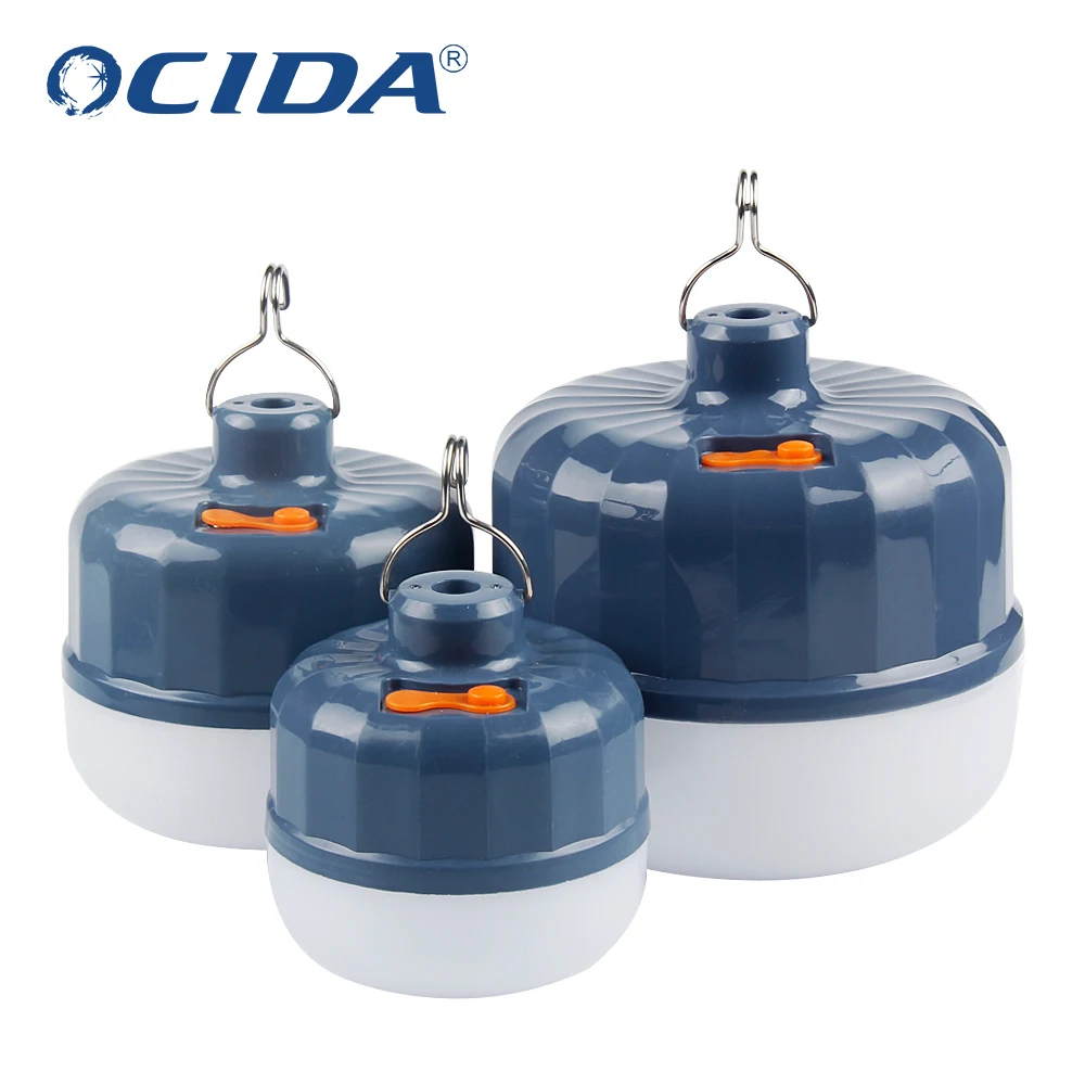 2022 Hot led rechargeable camping emergency light lamp