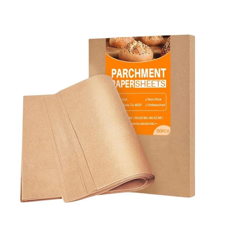 200 Pcs Parchment Paper Baking Sheets  Non-Stick Precut Baking Parchment Perfect For Baking Grilling Air Fryer Steaming And More