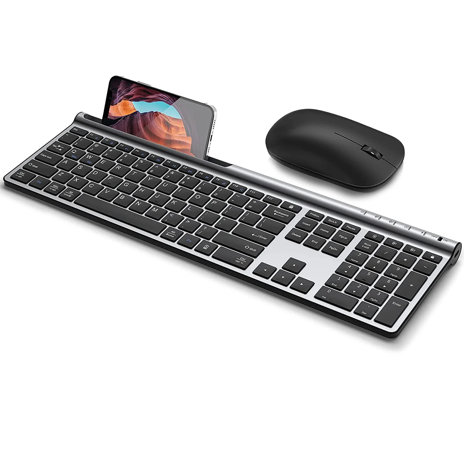 Dongguan Customised Feel Laptop Advance Quality Multimedia Hebrew Slim Silent Keyboard and Mouse Wireless For Apple Imac
