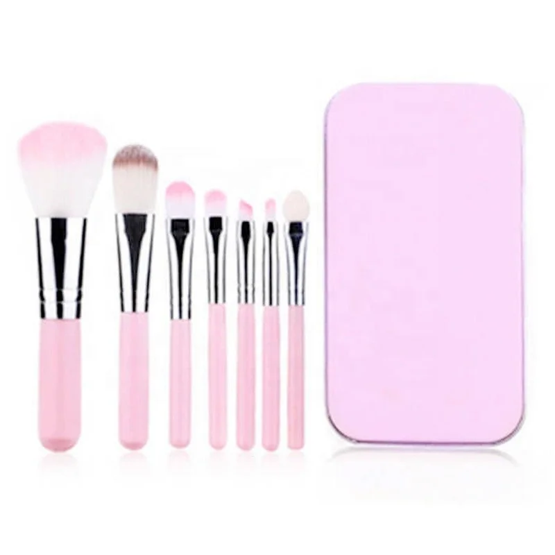 2023 New Products Cosmetic Brush Kit Makeup Brush Set 7pcs Kitty Cat Hello Kitty Synthetic MOQ 50 Sets