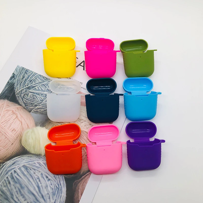 Оптовая продажа 2020 новый дизайнерский силиконовый чехол для Airpods Funda De Para 1 Apple