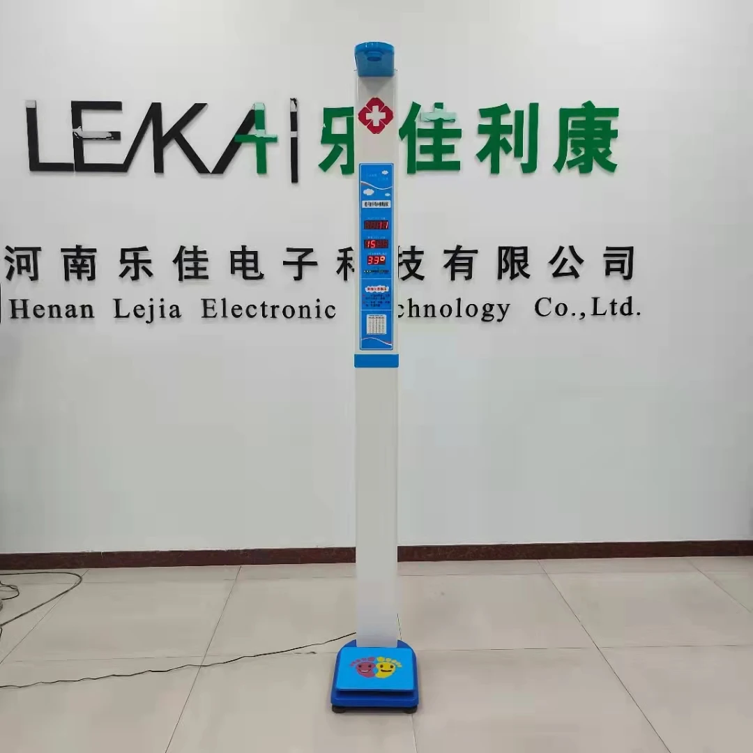 Factory price cheap height weight machines led lcd display bmi vending scale printing scale height measurement