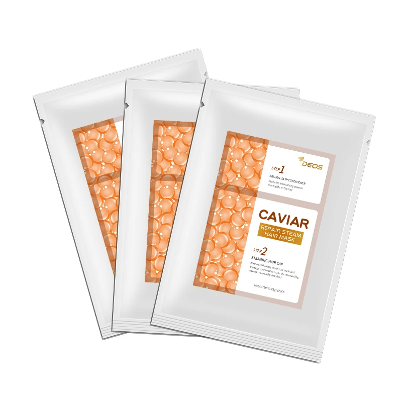 Private label repair hair salon home caviar steam fashion nourishing hair mask