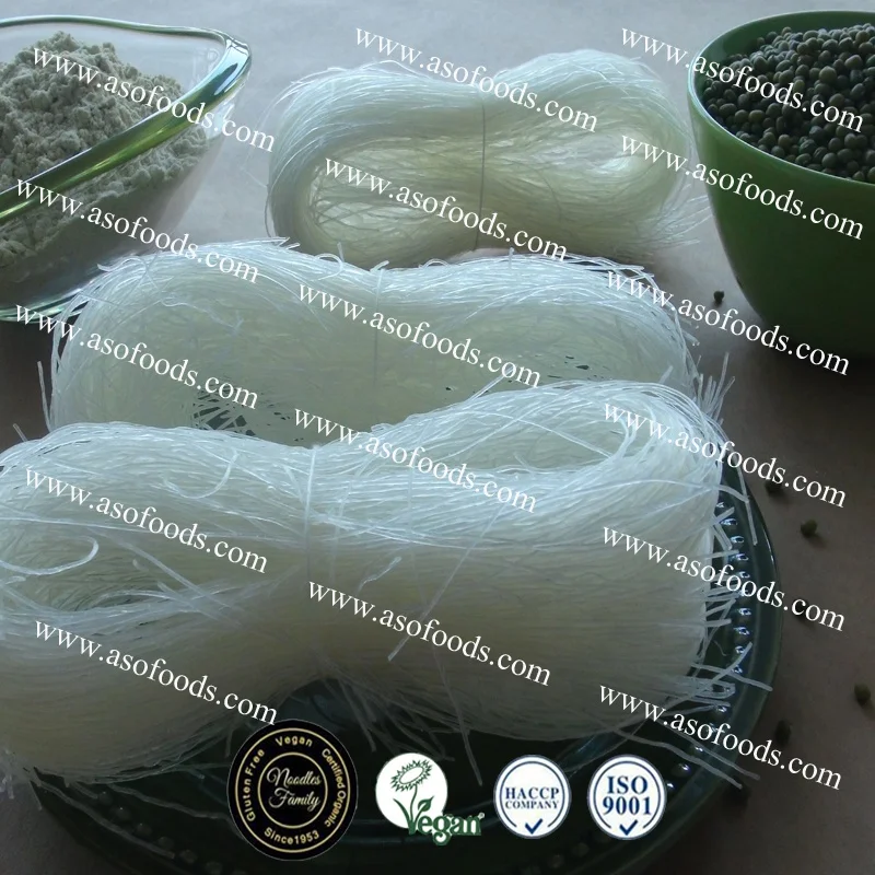 potato starch Vermicelli organic allergen free glass noodle