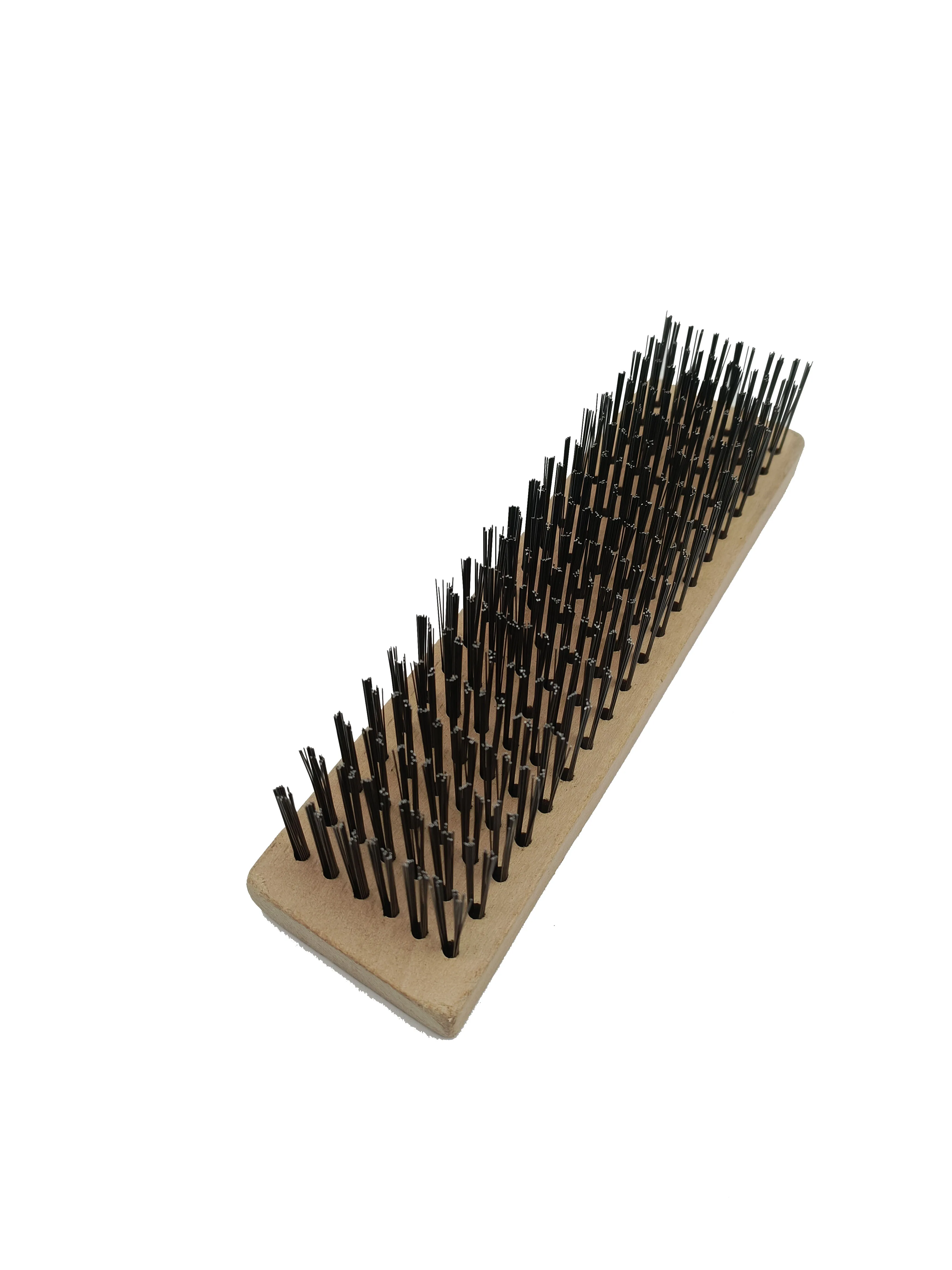High Quality Handheld Wooden Handle Wire Scraper Brush