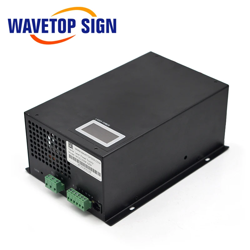  Лазерный блок питания WaveTopSign MYJG-80W CO2 для лазерной гравировки и