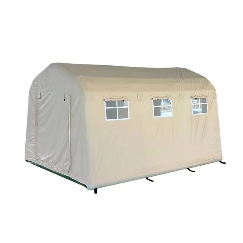 5*6m Saudi Arabia suppliers air tent inflatable camping outdoor hiking canvas tent waterproof inflatable tent