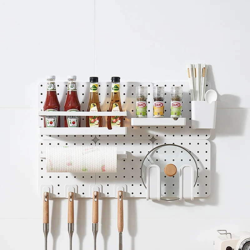 Jeko&Jeko China Wholesale Plastic Pegboard Panels Suitable For Various Material Walls