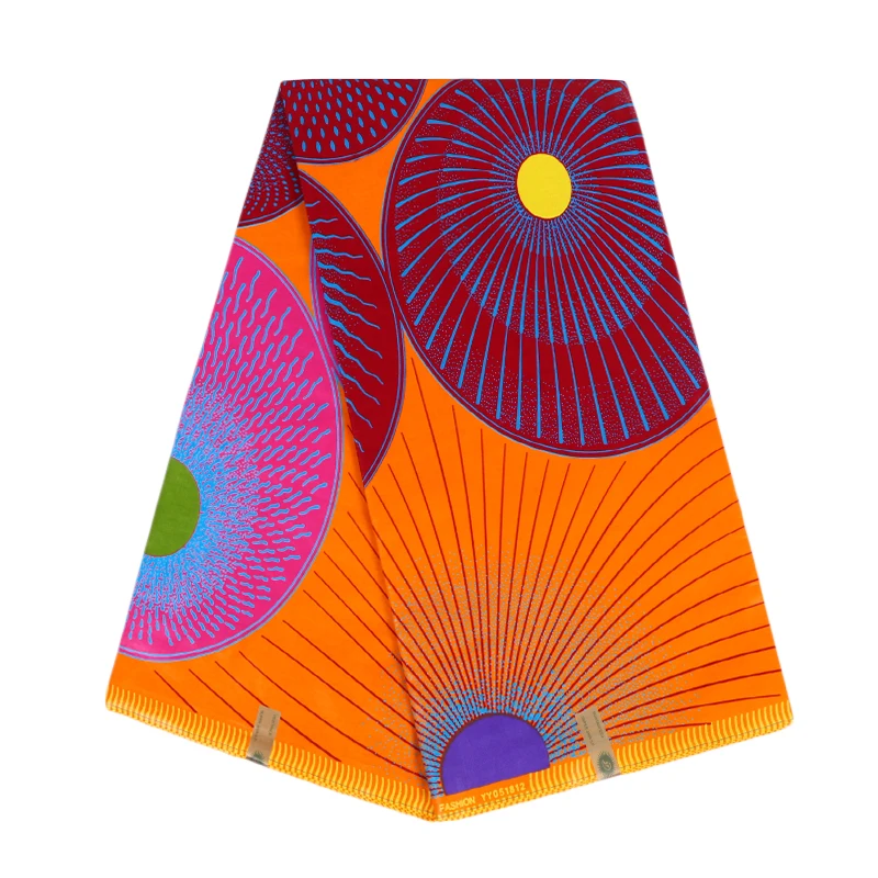 Высококачественный материал, африканская ткань с восковым принтом для потрясающих платьев в Африке