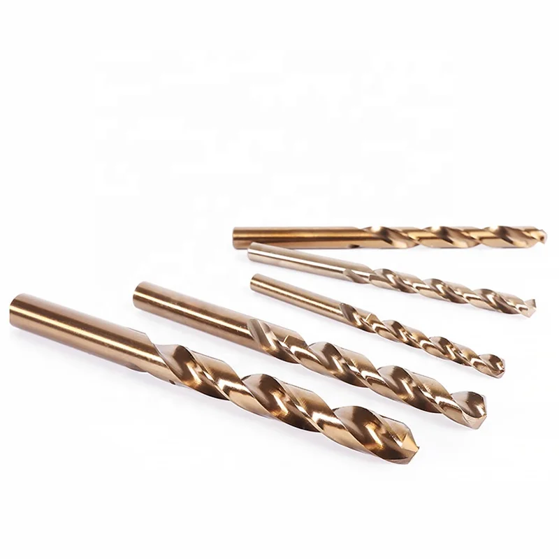 M35 HSS Cobalt Drill Bits HSS Drill Bits Metal For Metal And Stainless Steel Drilling
