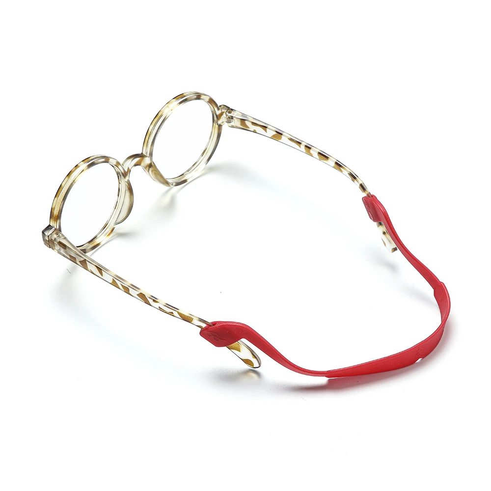 Silicone Eyeglass Chains Strap For Kids Eyewear Retainers Sports Anti-slip Elastic Cord Holder