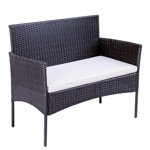 Factory Cheap Price Rattan Dining Chair Patio Balcony Relax Garden Chair With Customized Cushion