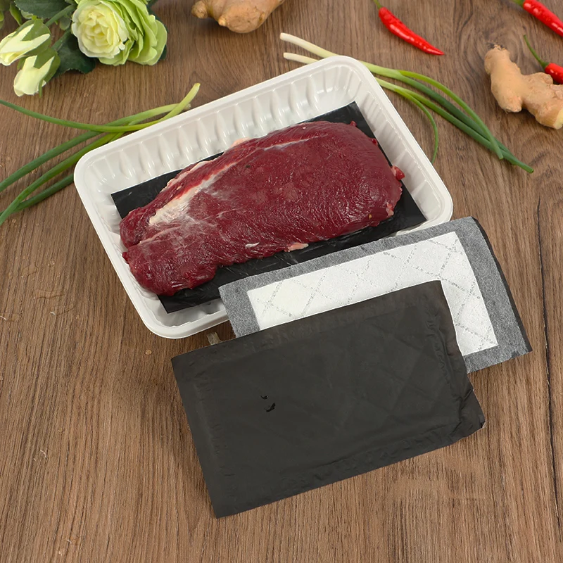 Hot Sale High Quality Vegetable, Fruit and Meat Fresh Absorbent Meat Pad Food Grade for Meat
